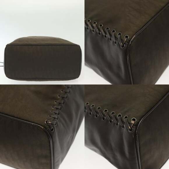 DIOR Trotter Canvas Hand Bag Khaki - Picture 10 of 13